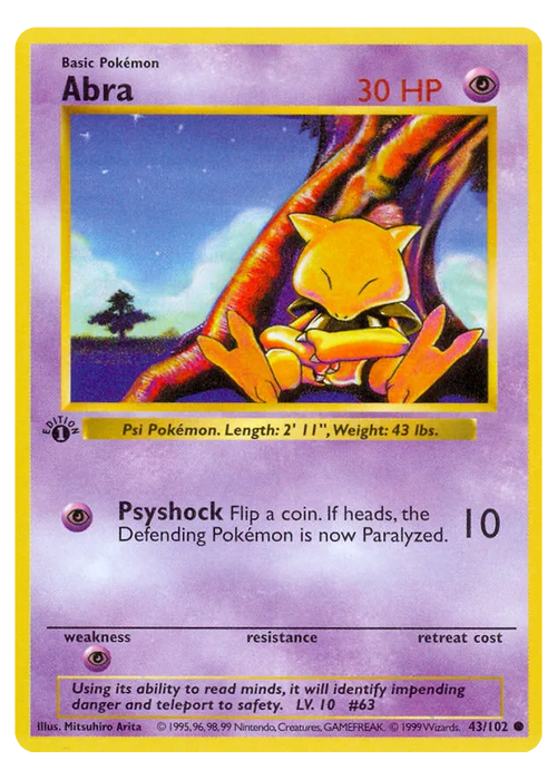 Abra (BS 43/102) - Grund (BASE): Basis - Good - Deutsch -tcgdex-en