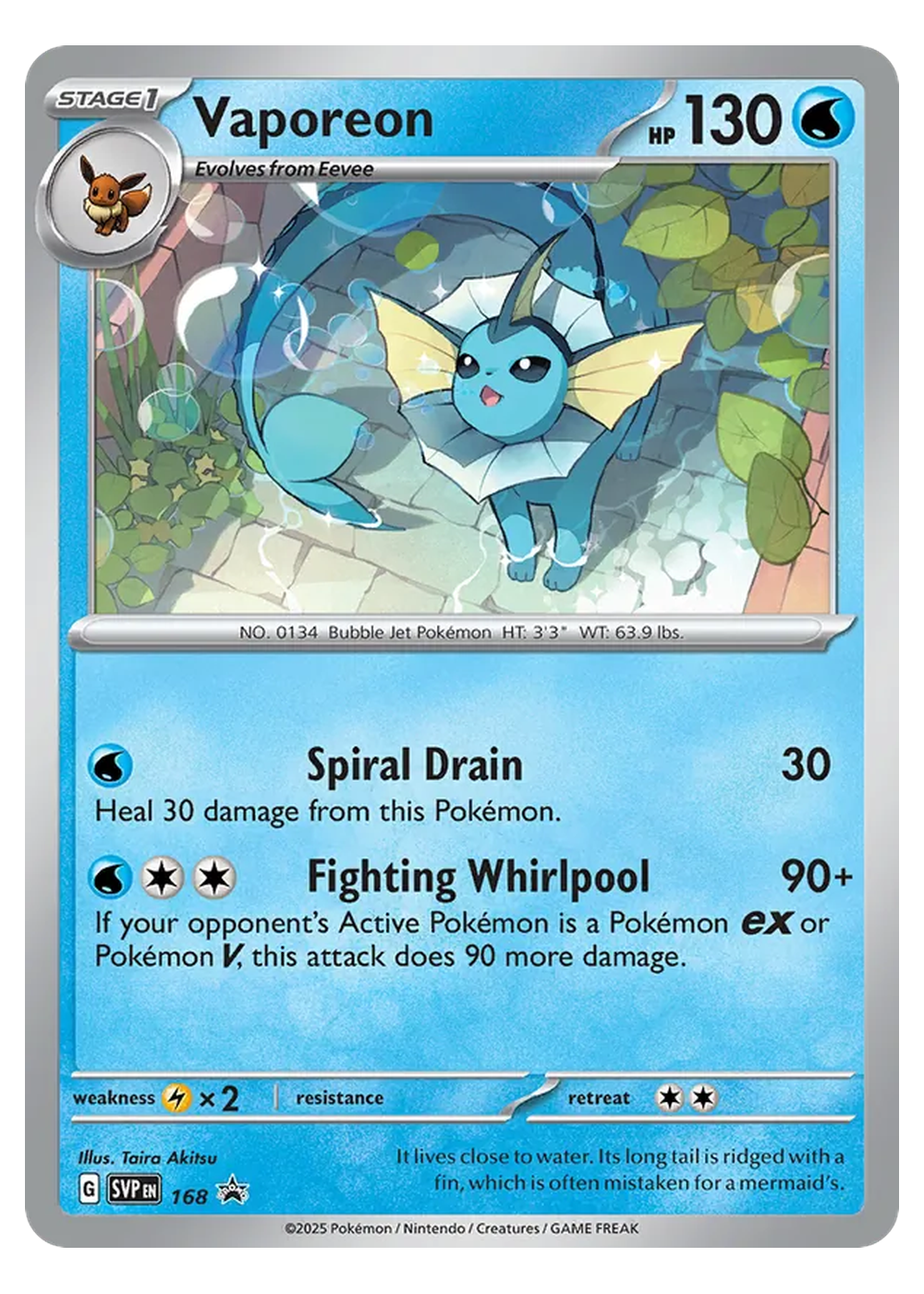 Aquana (SVP 168) SV Black Star Promos - Karmesin & Purpur - Near Mint - Englisch -tcgdex-en