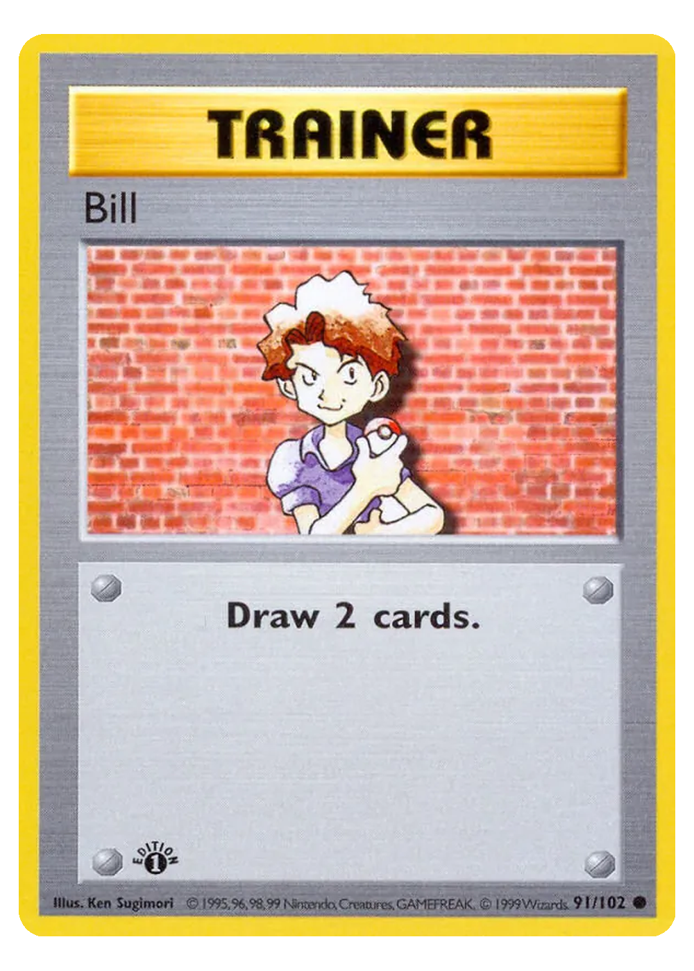 Bill (BS 91/102) - Grund (BASE): Basis - Near Mint - Deutsch -tcgdex-en
