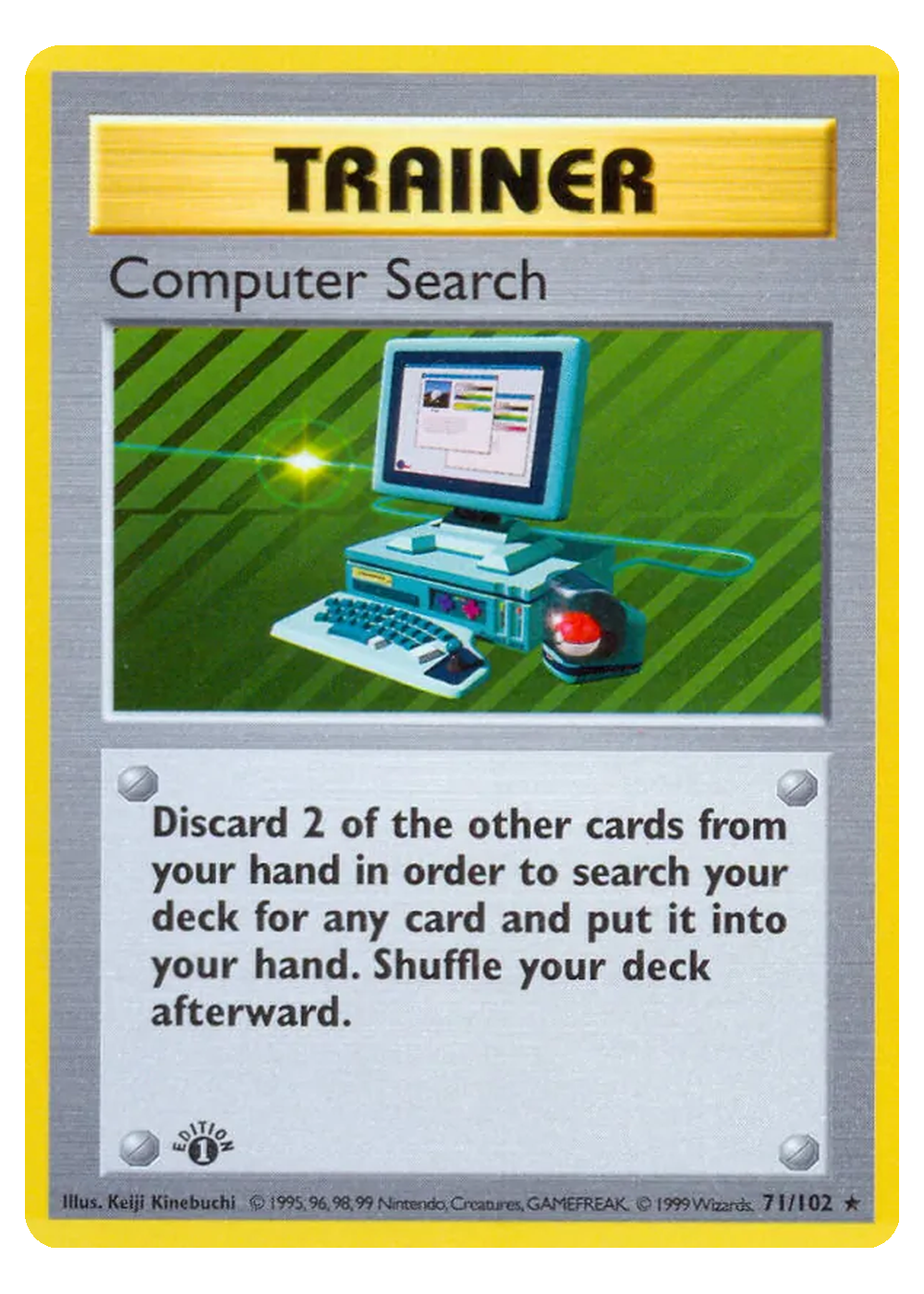 Computersuche (BS 71/102) - Grund (BASE): Basis - Excellent - Deutsch -tcgdex-en