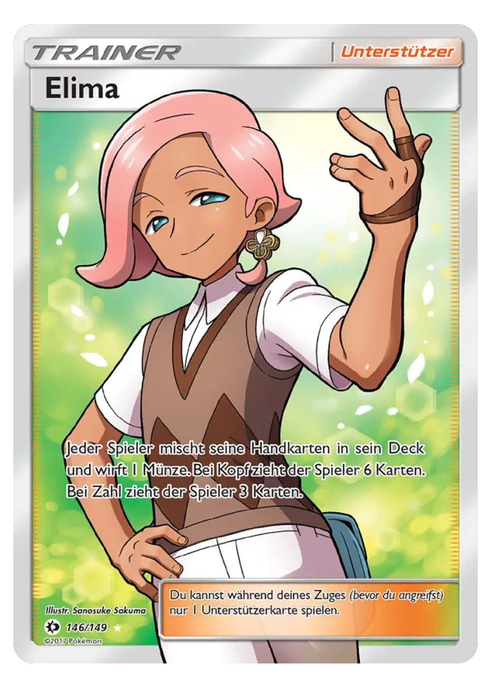 Elima (SUM 146/149) - Sonne & Mond (SM): Sonne & Mond - Poor - Deutsch -tcgdex-de