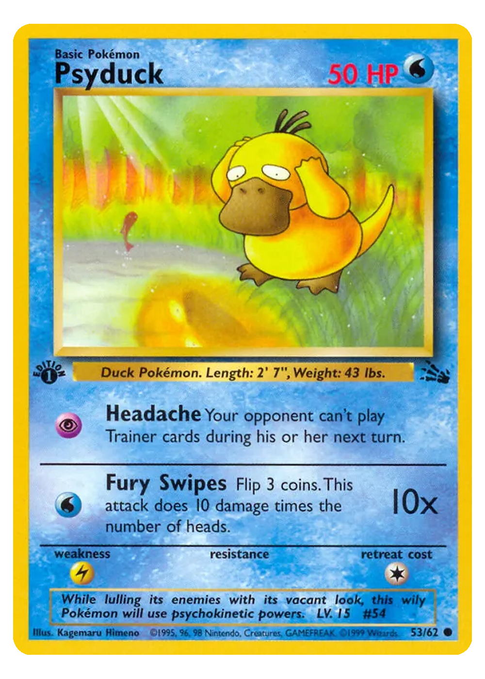Enton (FO 53/62) - Grund (BASE): Fossil - Excellent - Englisch -tcgdex-en