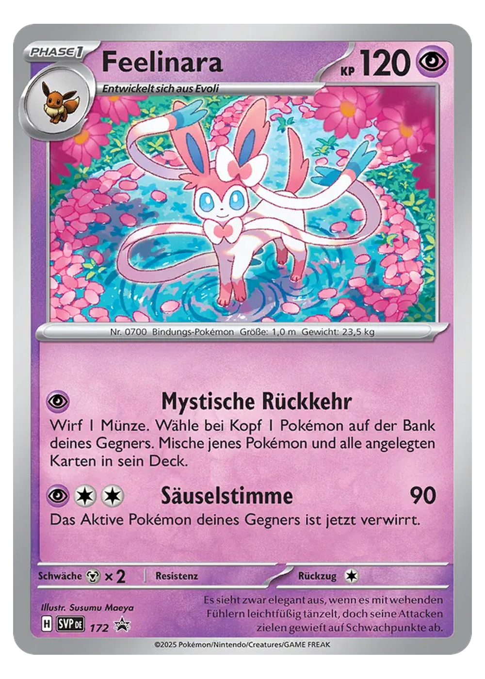 Feelinara (SVP 172) SV Black Star Promos - Karmesin & Purpur - Near Mint - Deutsch -tcgdex-de