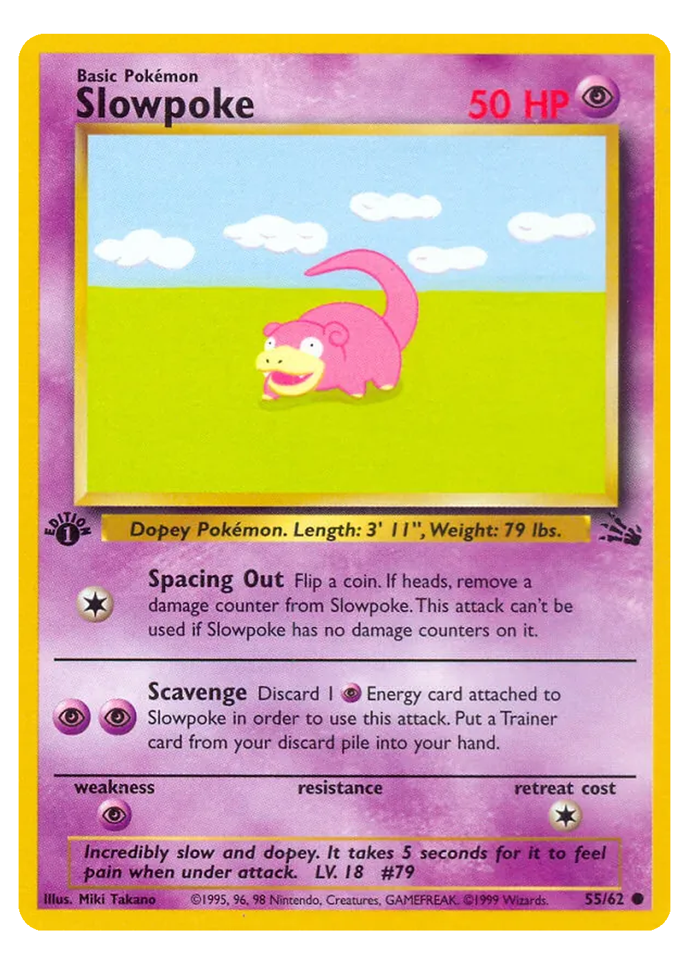 Flegmon (FO 55/62) - Grund (BASE): Fossil - Excellent - Englisch -tcgdex-en