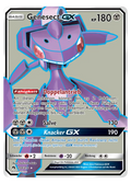 Genesect GX (LOT 204/214) - Sonne & Mond (SM): Lost Thunder - Poor - Deutsch -tcgdex-de