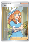 Lady (LOR 193/196) - Schwert & Schild (SWSH): Verlorener Ursprung - Near Mint - Deutsch -tcgdex-de