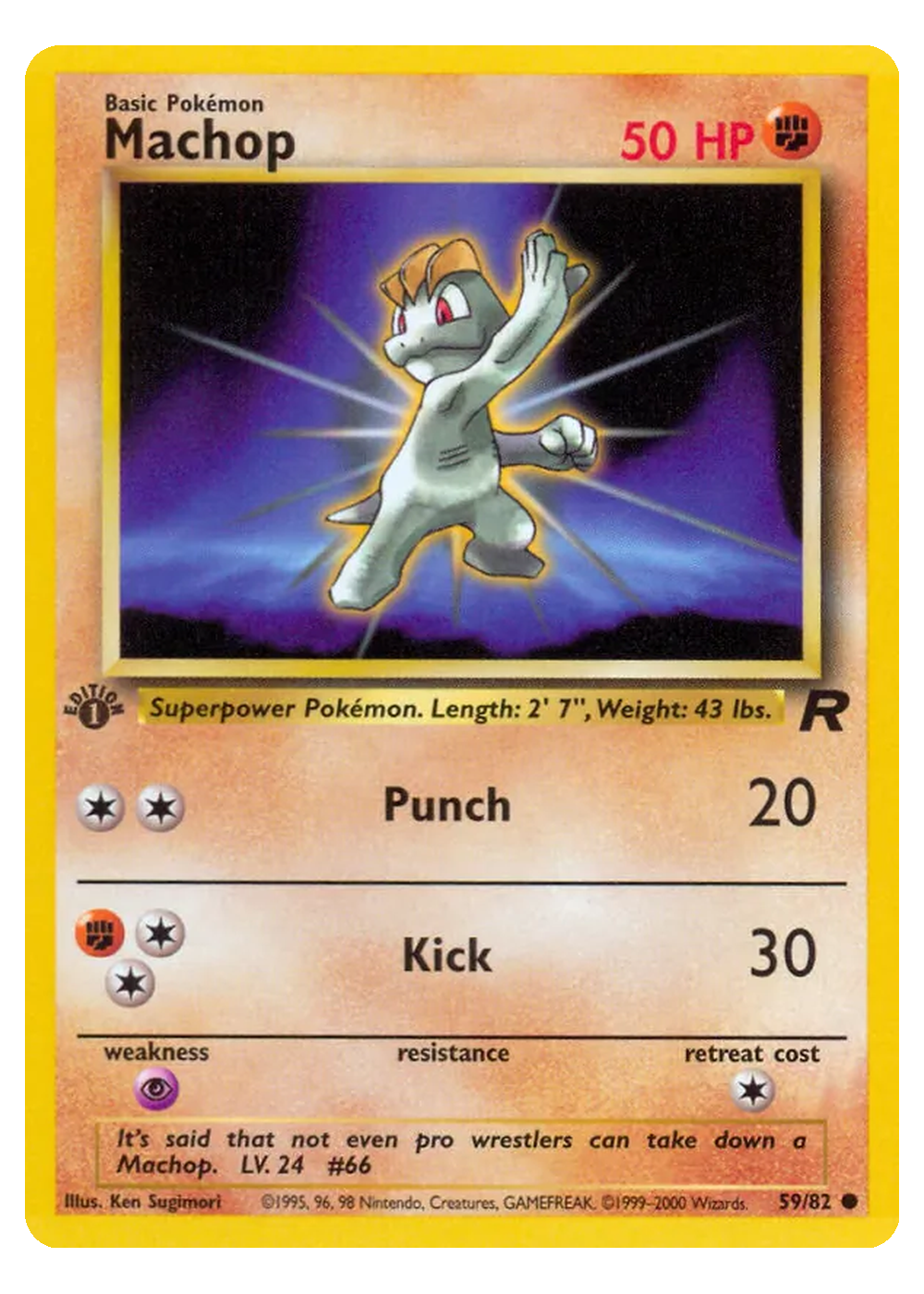 Machollo (TR 59/82) - Grund (BASE): Team Rocket - Excellent - Englisch -tcgdex-en