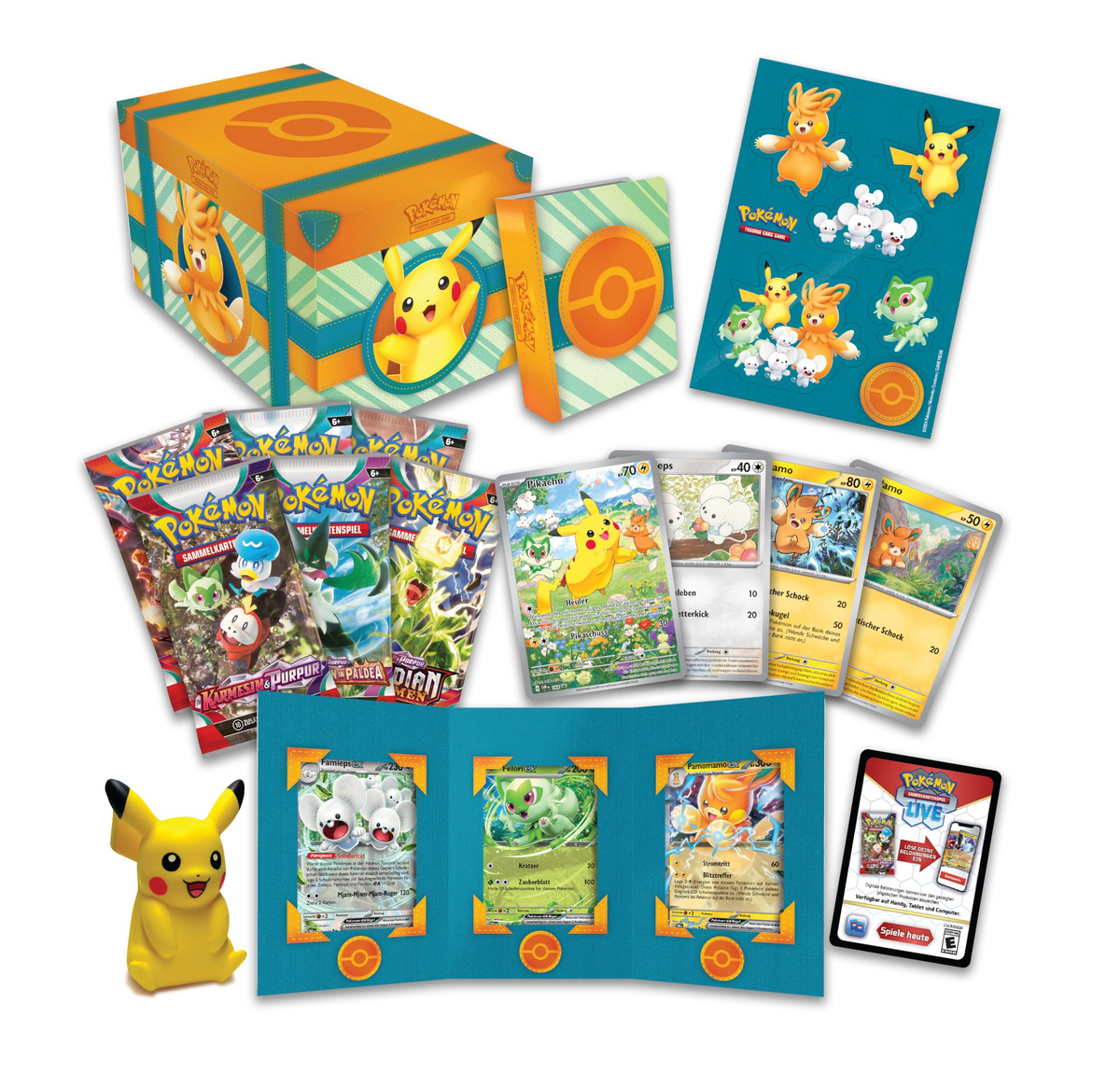 Pokemon Paldea Adventures Chest - Paldea Abenteuerkoffer Deutsch