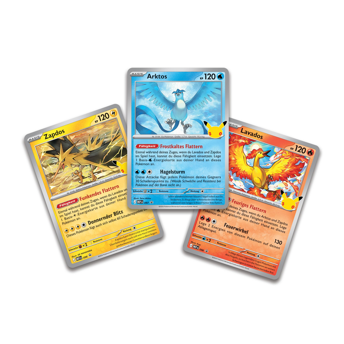 Pokemon 30 Jahre Poster Collection Deutsch