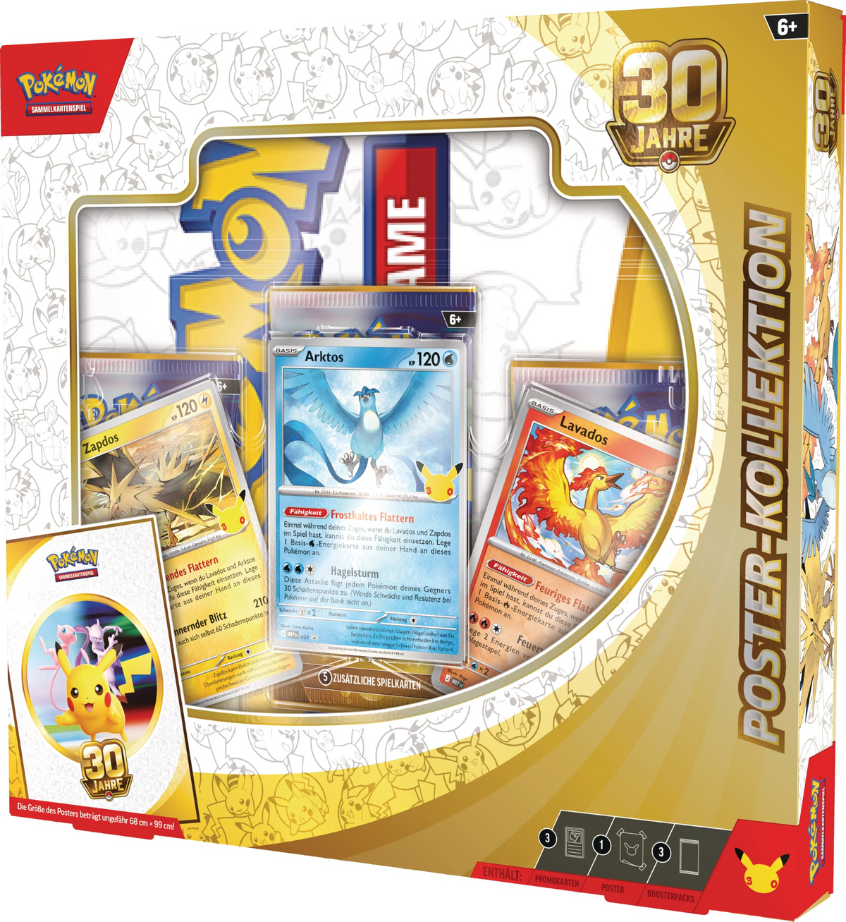 Pokemon 30 Jahre Poster Collection Deutsch