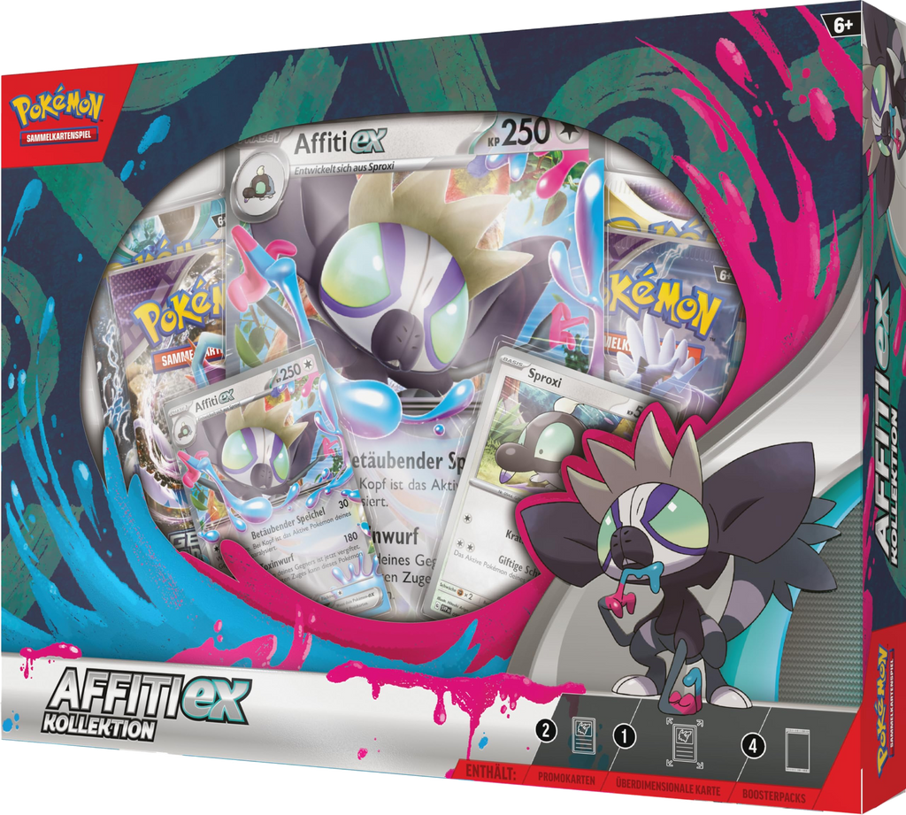Pokemon Affiti ex Box Deutsch