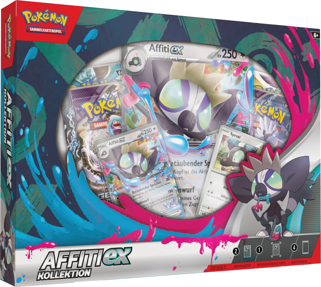 Pokemon Affiti ex Box Deutsch