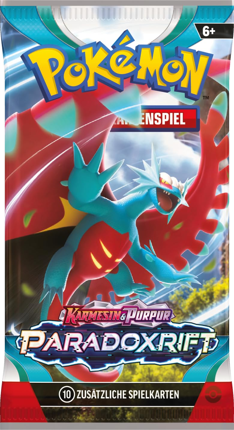 Pokemon Karmesin & Purpur 04: Paradoxrift Cryospino 3-Pack Blister Deutsch - Differenzbesteuert