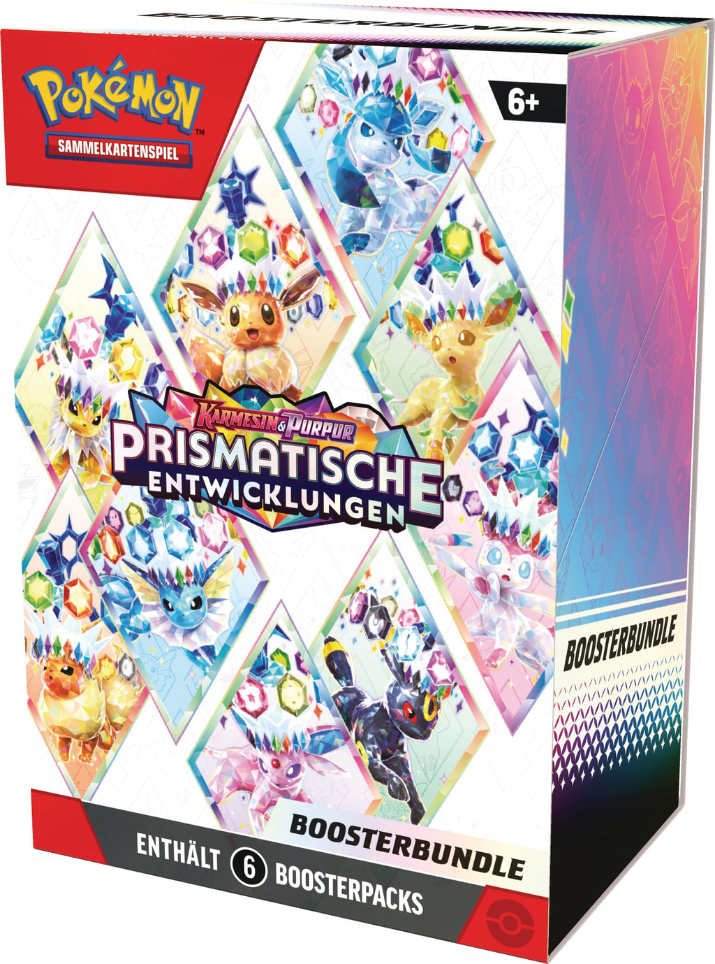 Pokemon Karmesin & Purpur 08.5: Prismatische Entwicklungen Boosterbundle Deutsch
