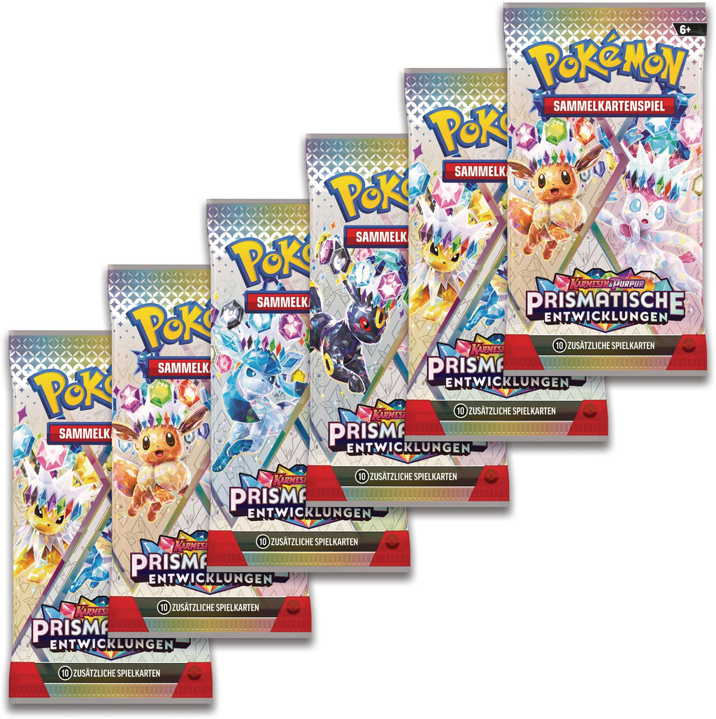 Pokemon Karmesin & Purpur 08.5: Prismatische Entwicklungen Boosterbundle Deutsch