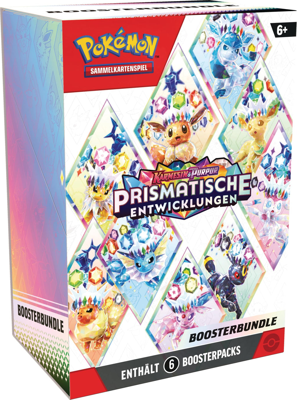 Pokemon Karmesin & Purpur 08.5: Prismatische Entwicklungen Boosterbundle Deutsch