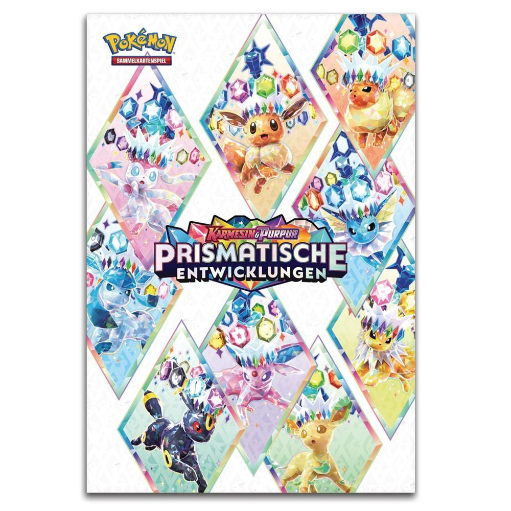 Pokemon Karmesin & Purpur 08.5: Prismatische Entwicklungen Poster Collection Deutsch
