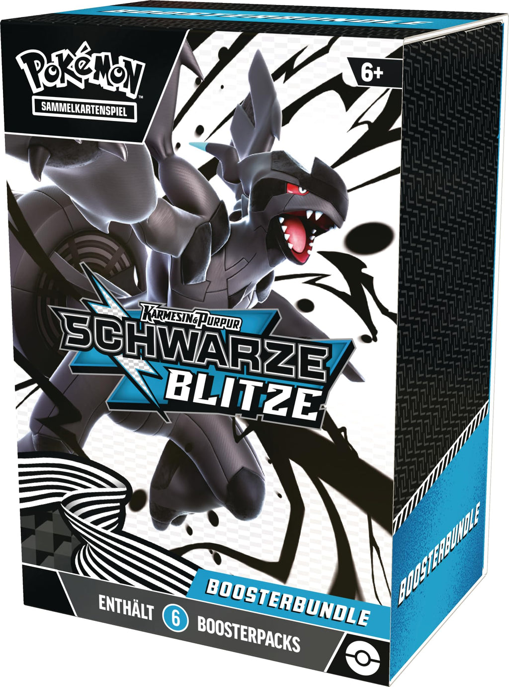 Pokemon Karmesin & Purpur: Schwarze Blitze Boosterbundle Deutsch