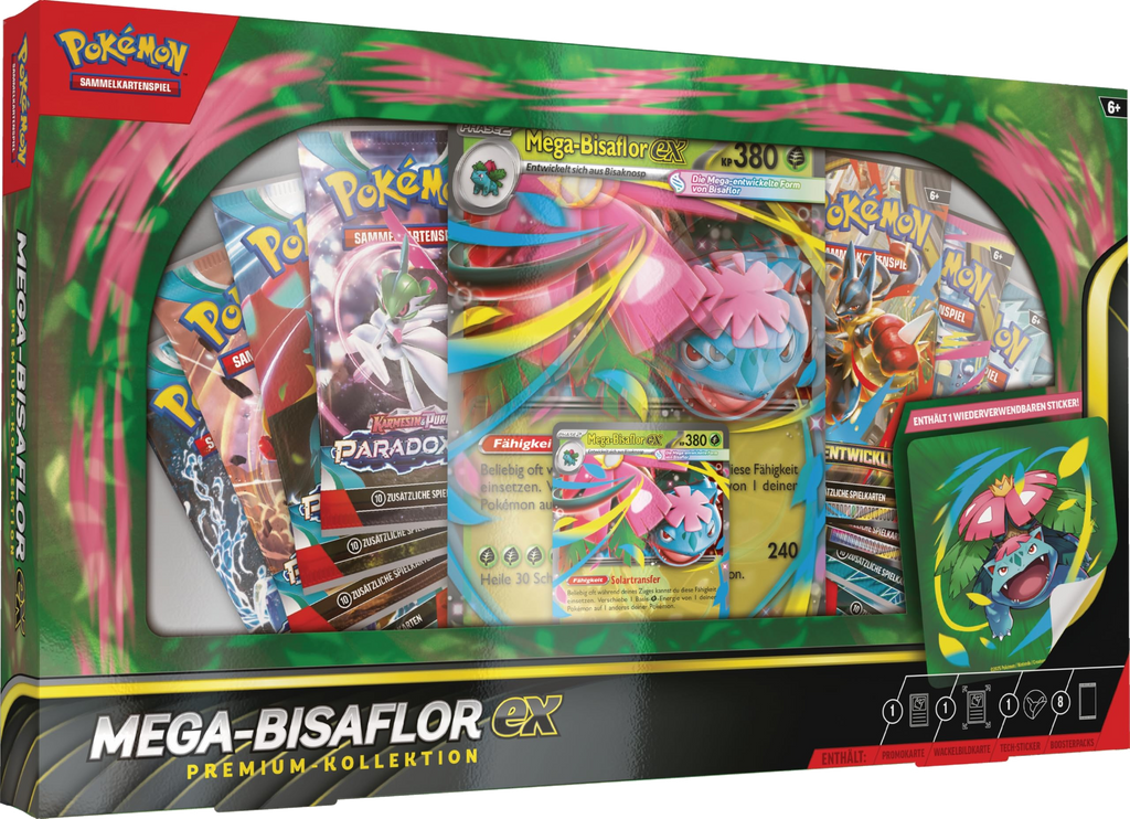 Pokemon Mega Bisaflor ex Premium Kollektion Deutsch