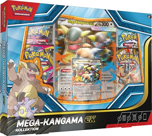 Pokemon Mega Kangama ex Box Deutsch