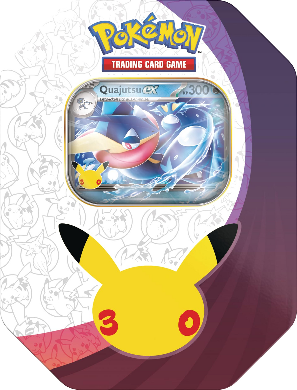 Pokemon Pokémon-Sammelkartenspiel: Tin-Box 30 Jahre: Quajutsu-ex Deutsch