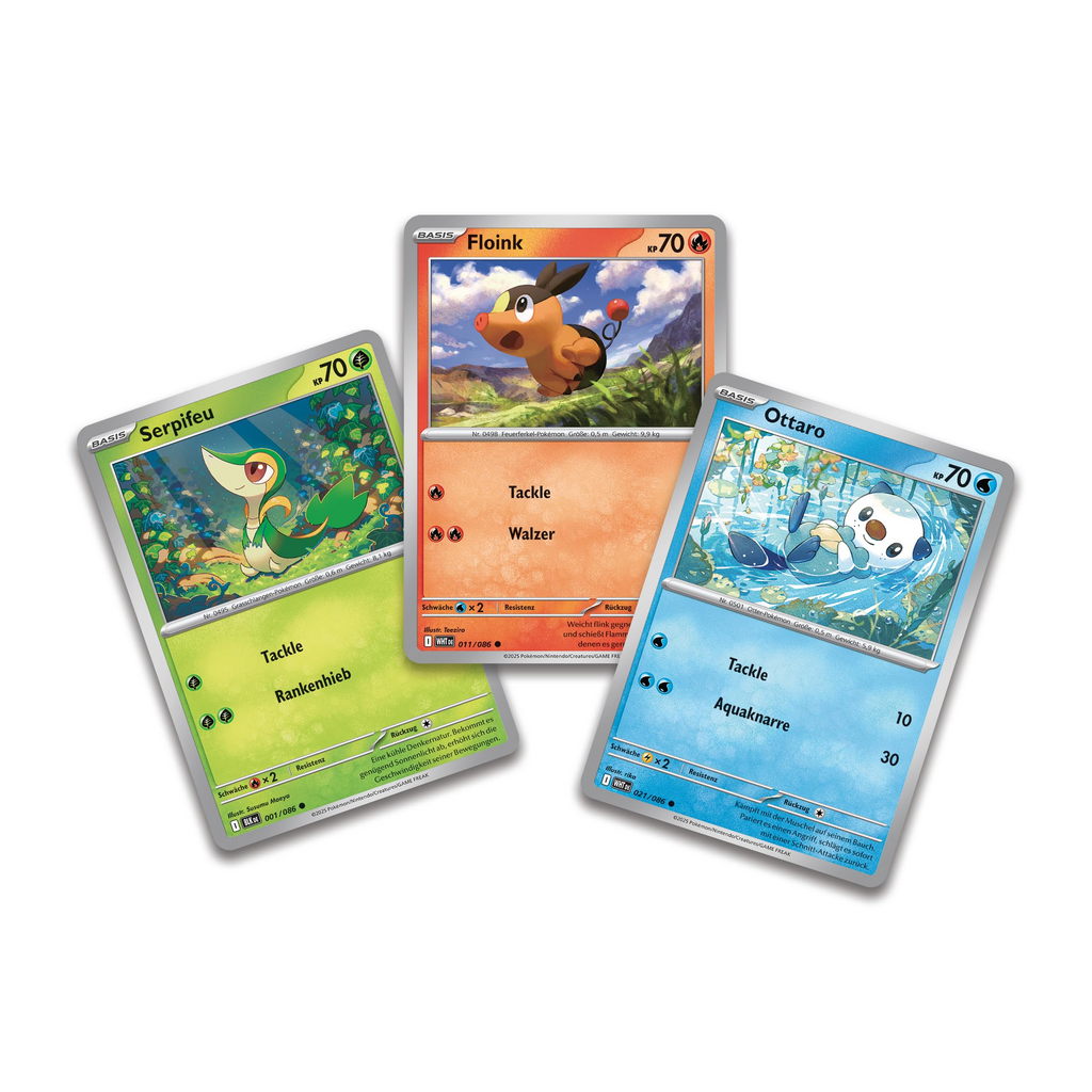 Pokemon Schwarze Blitze & Weiße Flammen: Unova Poster Collection Deutsch