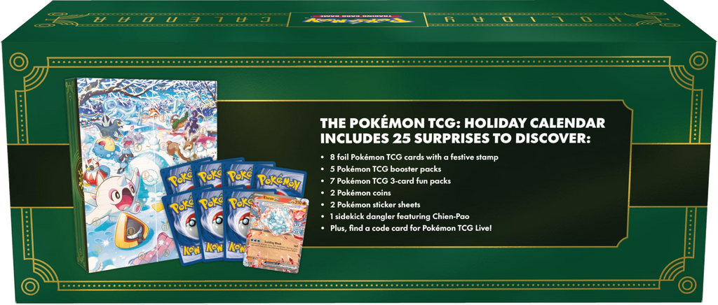 Pokemon TCG: Holiday Calendar 2024 Deutsch