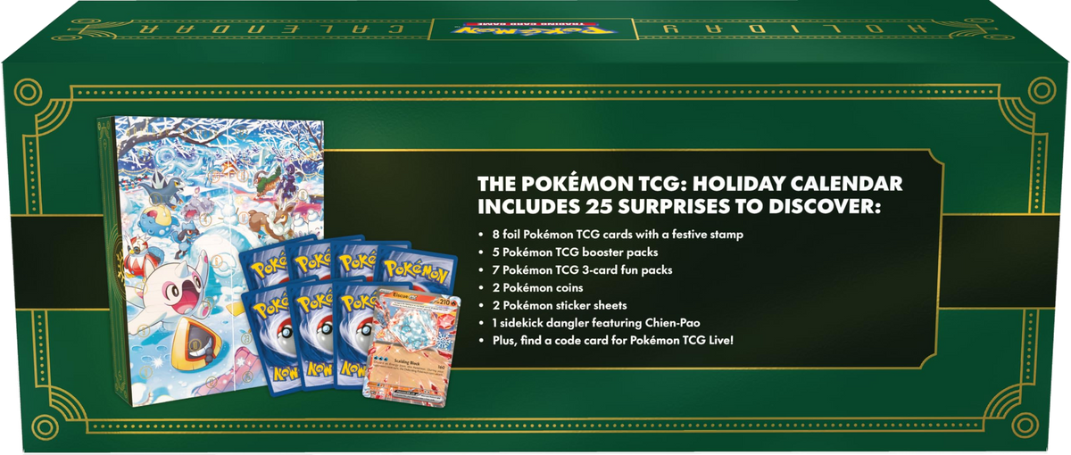 Pokemon TCG: Holiday Calendar 2024 Deutsch