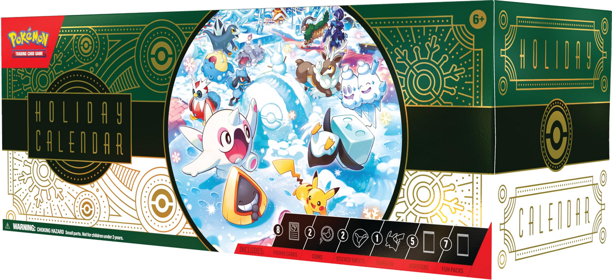 Pokemon TCG: Holiday Calendar 2024 Deutsch