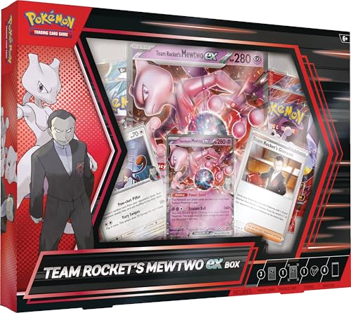 Pokemon Team Rockets Mewtu ex Box Deutsch