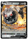 Steelix V (VIV 115/185) - Schwert & Schild (SWSH): Farbenschock - Near Mint - Deutsch -tcgdex-de